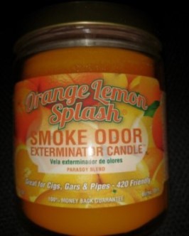 SMOKE ODOR EXTERMINATOR CANDLE 13OZ - ORANGE LEMON SPLASH 