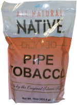 NATIVE PIPE TOBACCO - NATURAL 16OZ BAG 