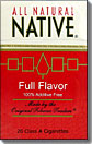 NATIVE FULL FLAVOR BOX 