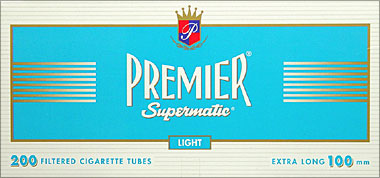 PREMIER SUPERMATIC LIGHT 100 TUBES- 200CT 