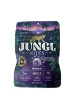 Jungl Nite Bites Grape Gummies Indica 2mg 
